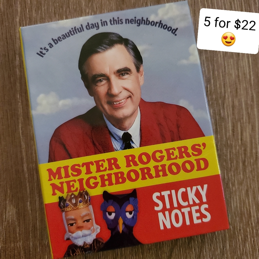 Mister Rogers' Neighborhood Sticky Notes